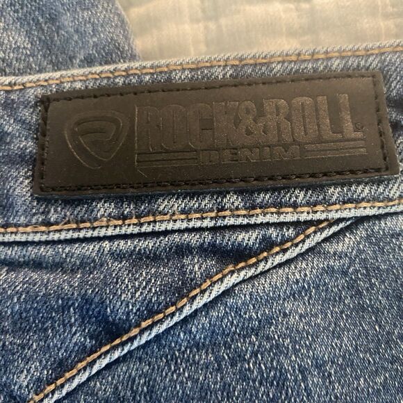 Rock & Roll Denim Women’s High-Rise Bootcut Jeans 30x32 - Picture 8 of 10